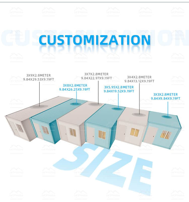 Flat pack container house
