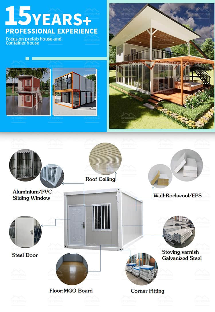 Flat pack container house