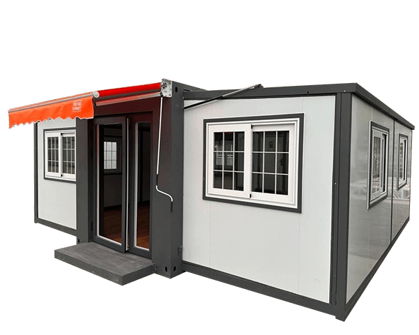 Expandable container house