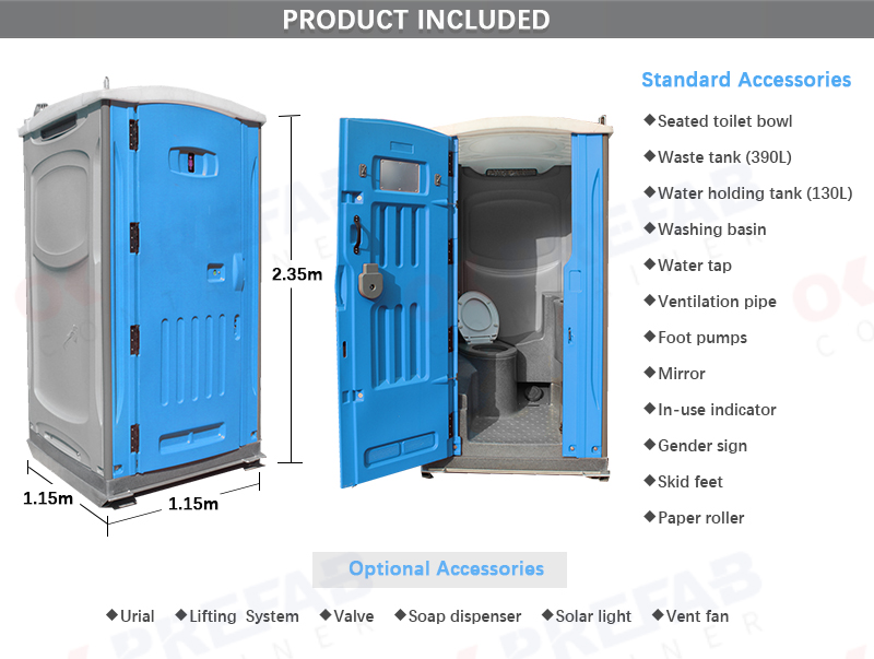HDPE Toilet