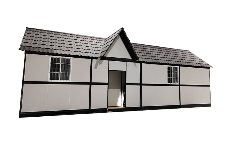 Connection version and triangle roof