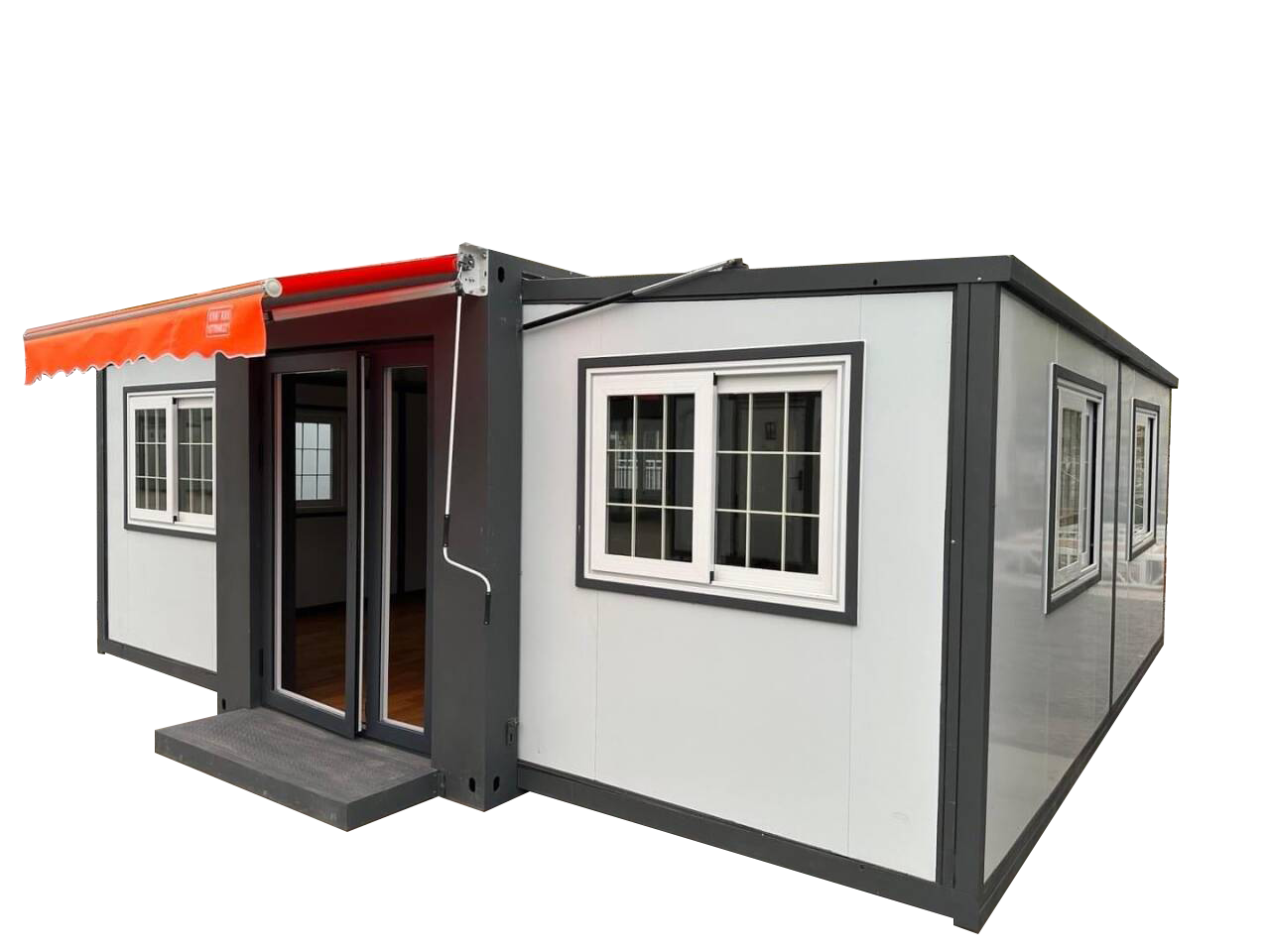 White version with awning