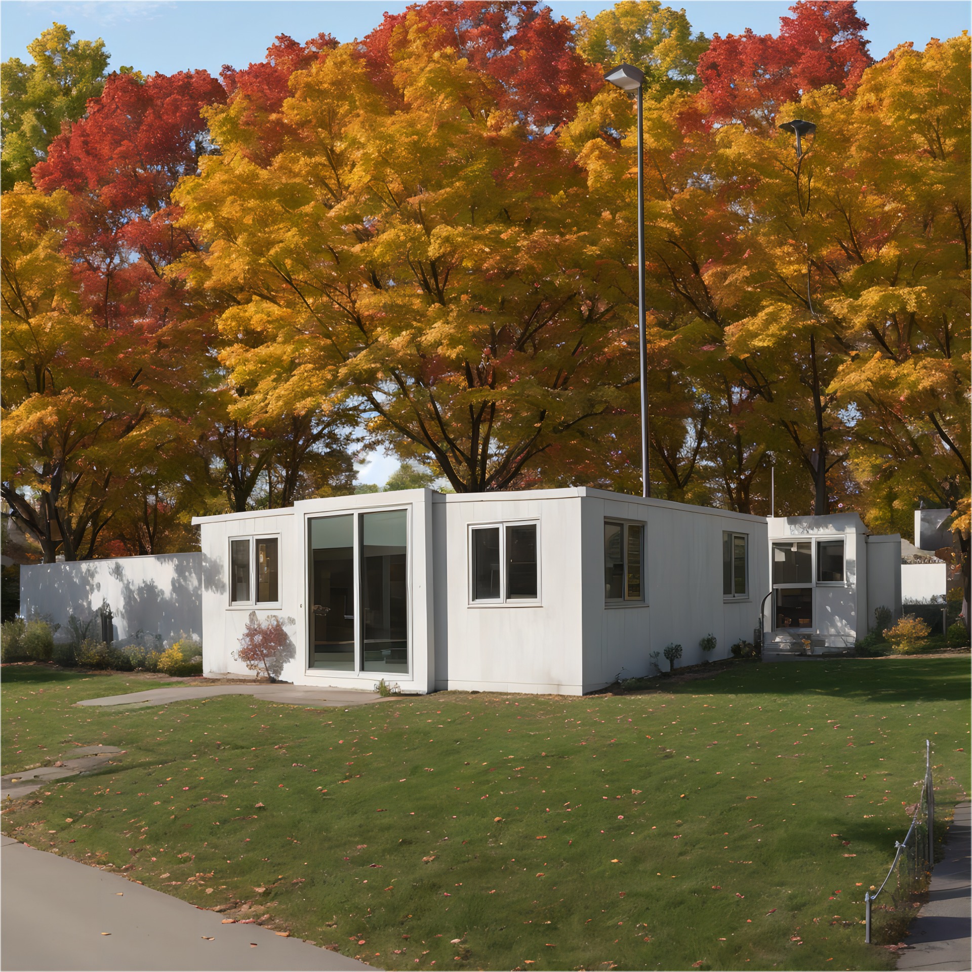 Double wing expandable container house: the new trend of living in the future